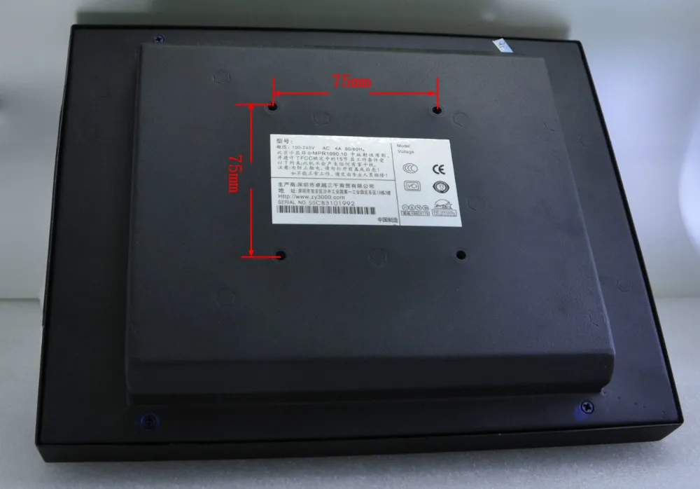 Компьютер Hmi Панель компьютер распродажа 10,4 дюймов Vga Hdmi Dc12v Вход промышленный Usb Сенсорный экран монитор для ПК
