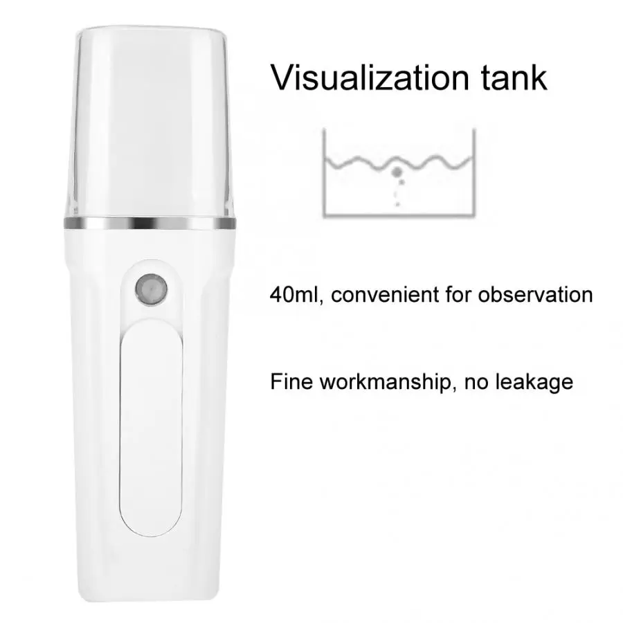 Nano Mist Sprayer Handy Atomization Machine Face Moisturizing Hydration Refreshing Care Massage Relaxation l |