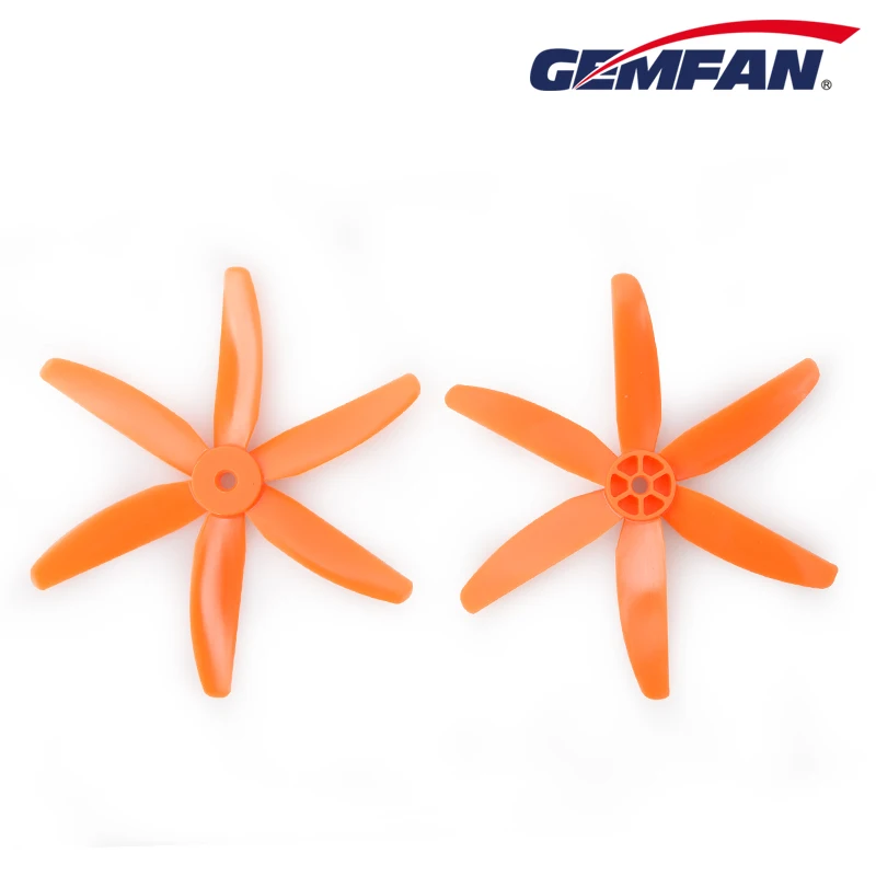 Gemfan 6 лопасти 5x4x6 5040 5040R CW CCW Пропеллер для 1806 2205 моторов ZMR250 QAV250 280 дрона компьютера