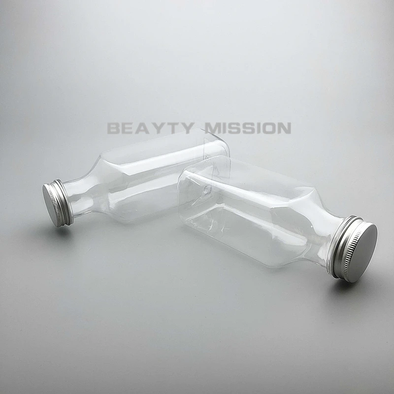 Beauty Mission Clear 340 мл/400 мл 12 шт./лот пустая Квадратная бутылка для воды с соком