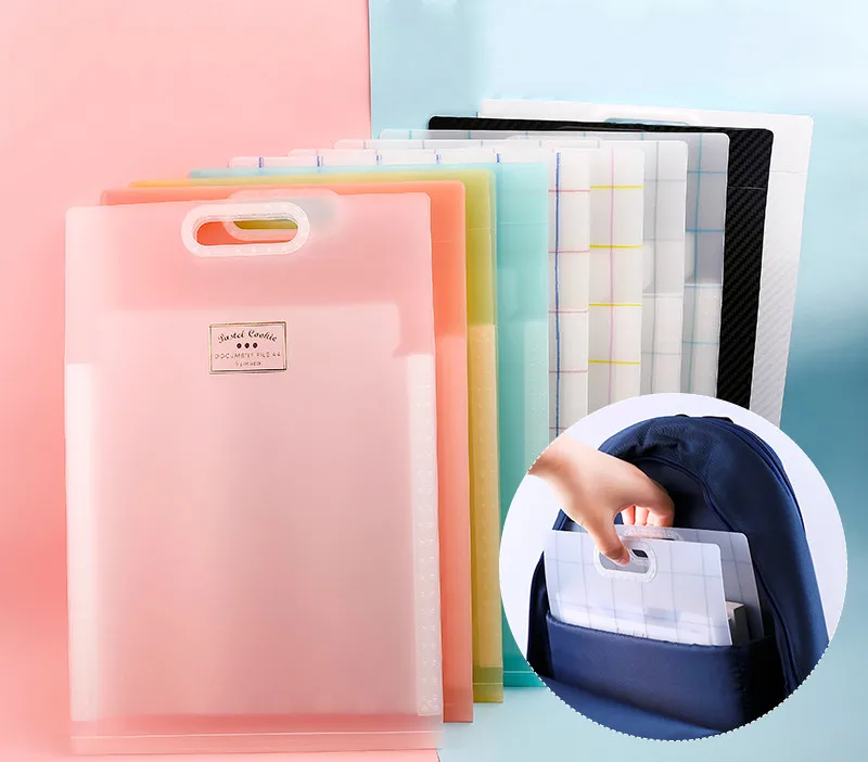 

Папка-органайзер, многослойная, A4