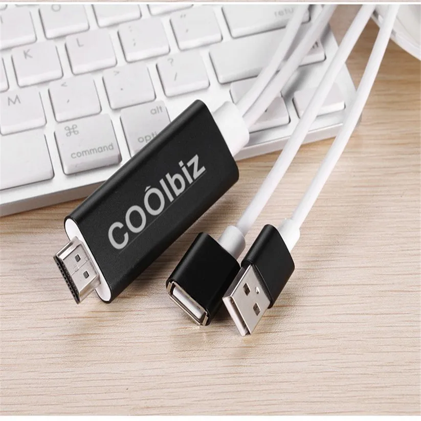 Адаптер Lightning на HDMI Del 1080P Кабель адаптер для iPhone td831 Прямая поставка|to hdmi|cable adaptorhdmi