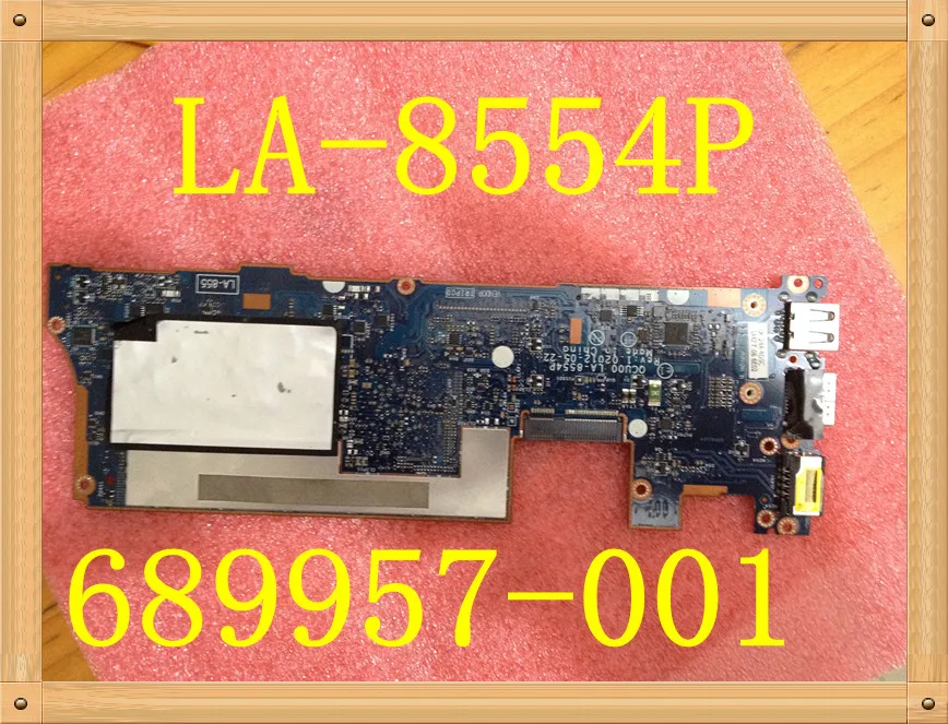 Оригинальный Для HP призрак XT 13 2000 серии Материнская плата ноутбука La 8554p 689957 001