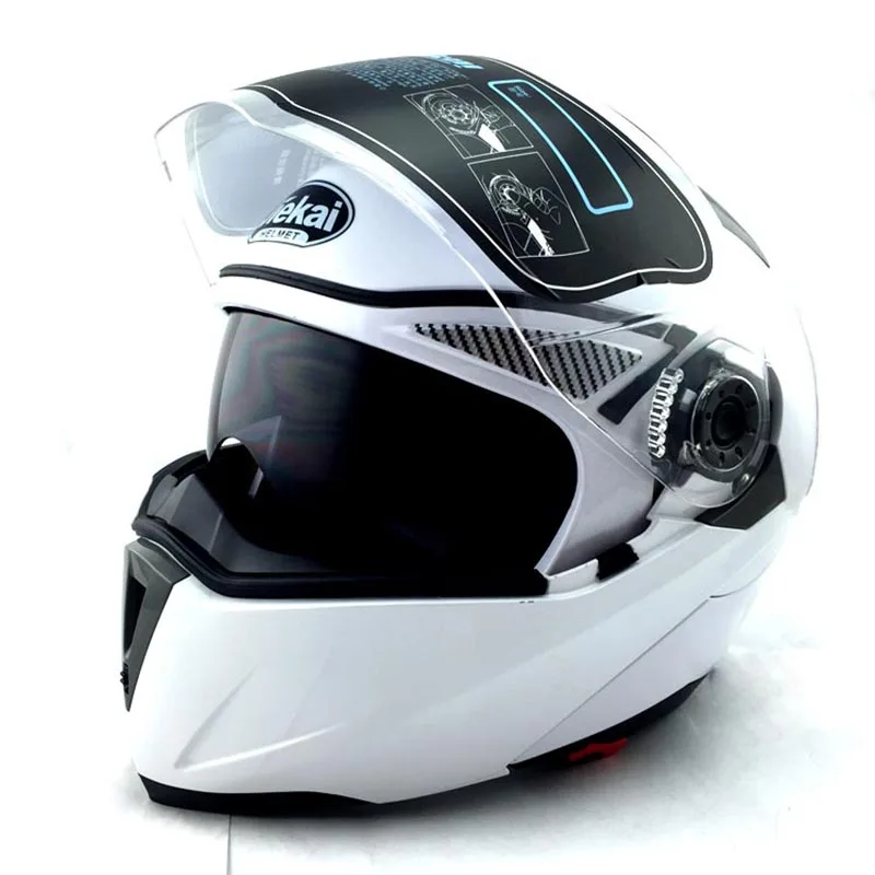 Moto rcycle двойной козырек Каски Модульная флип шлем гонки Дважды объектива capacete casco