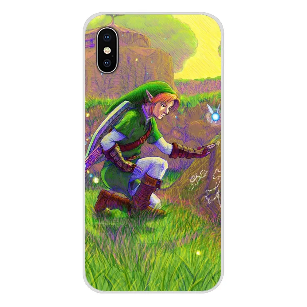 Прозрачный чехол из ТПУ Legend of zeldas Majora's Mask для Samsung Galaxy S4 S5 MINI S6 S7 edge S8 S9 S10 Plus Note 3 4 5 8