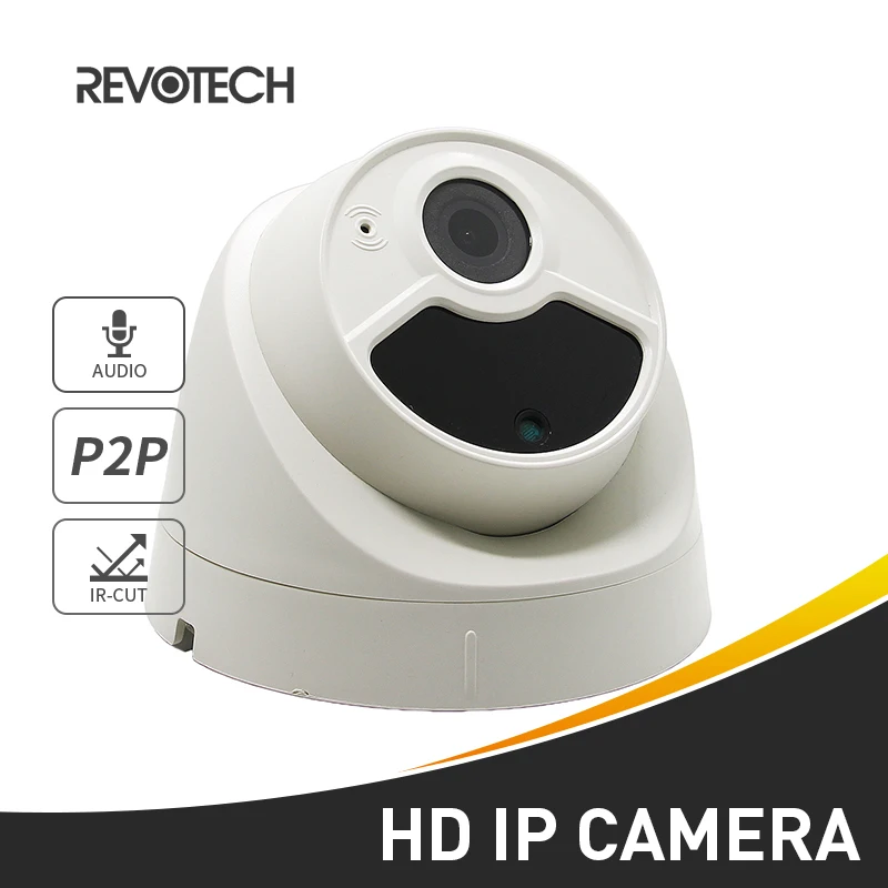 Аудио HD 1080P домашняя 2 Массив светодиодная купольная ip камера 2.0MP безопасность ONVIF