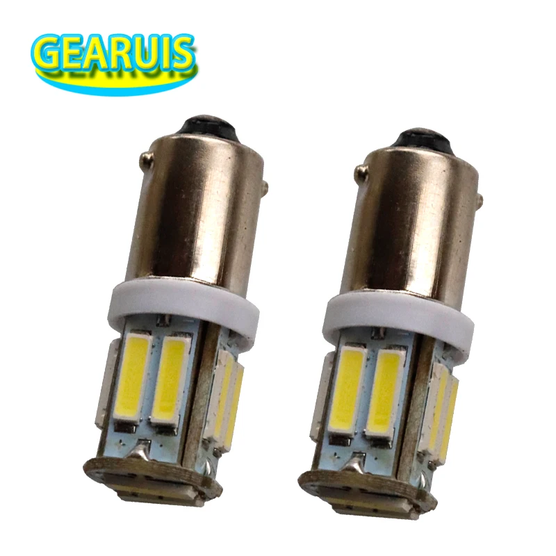 10 шт. Лидер продаж BA9S 434 T4W LED 7020 SMD H6W автомобильные интерьерные огни для чтения