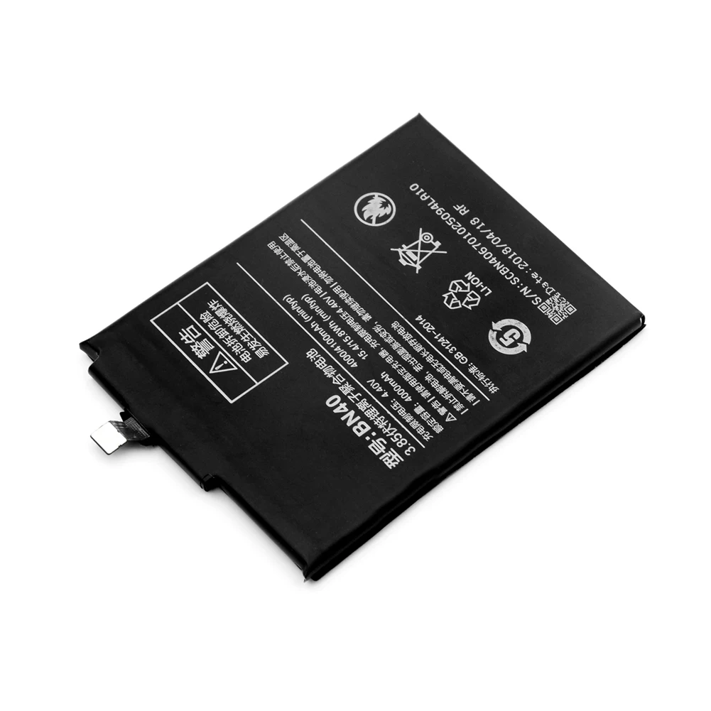 YCDC 3,85 В bn40 Стандартный BN40 Аккумулятор для Xiaomi Redmi 4 PRO 4100 мАч большой емкости BN-40 литиевая аккумуляторная батарея