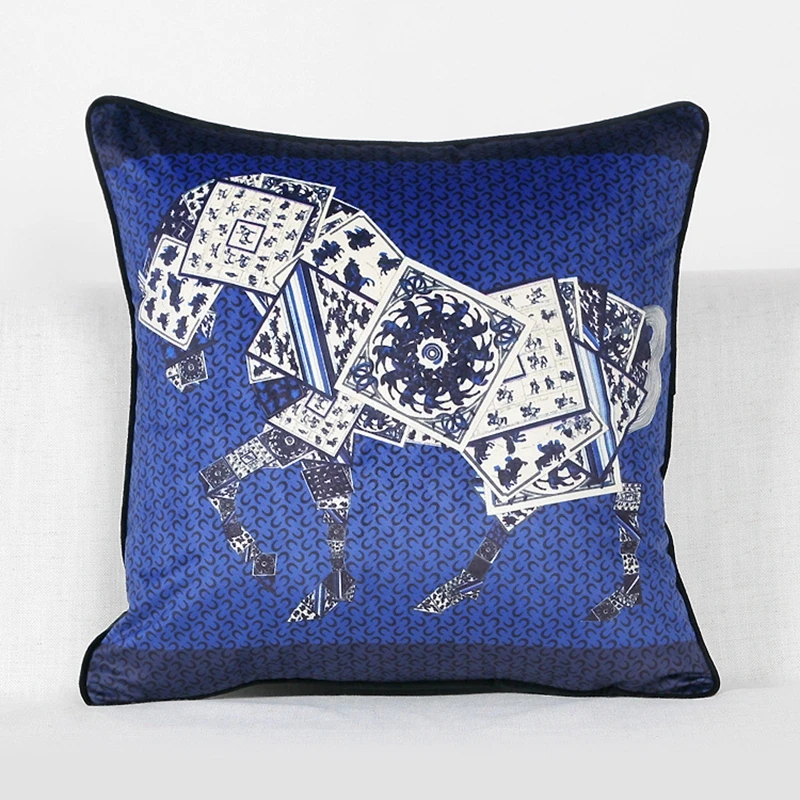 Королевский бархатное покрытие для подушки Классическая класса люкс в