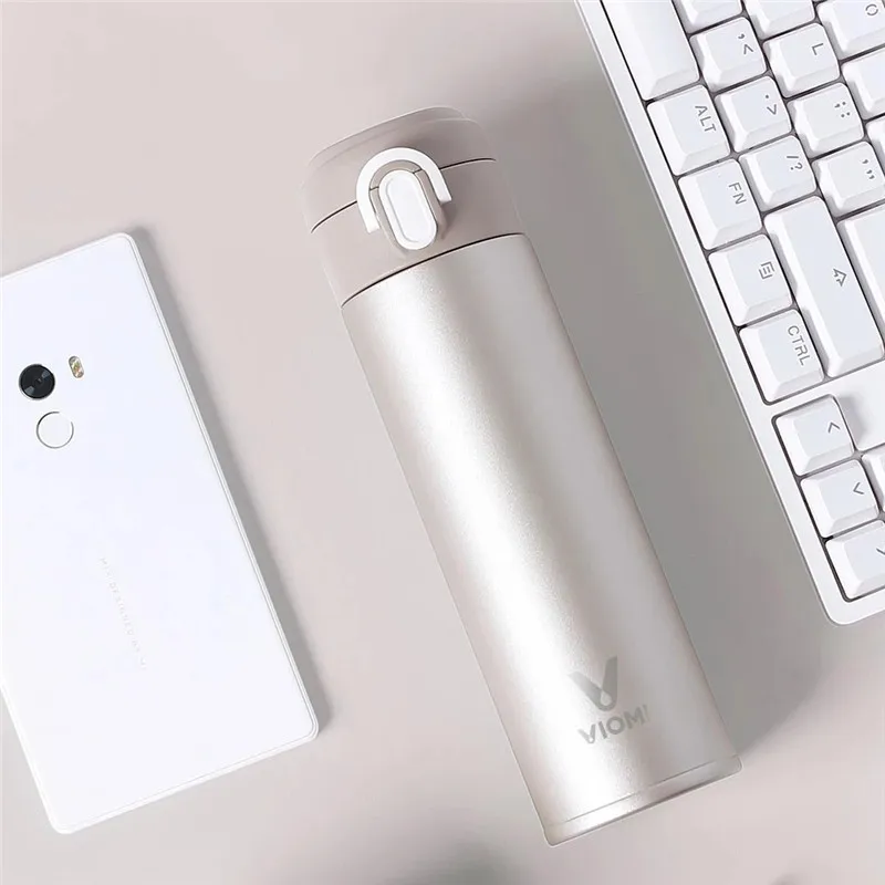 Xiaomi Mijia VIOMI, 300 мл, Термокружка, охлаждающая чашка, вакуумная колба, Термокружка, термос с изоляцией, нержавеющая сталь, чашка для путешествий