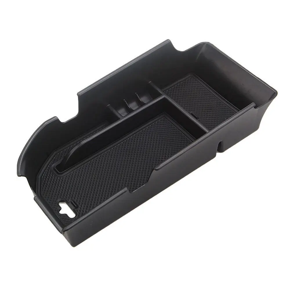 Черная Автомобильная консоль подлокотник коробка для хранения перчаток