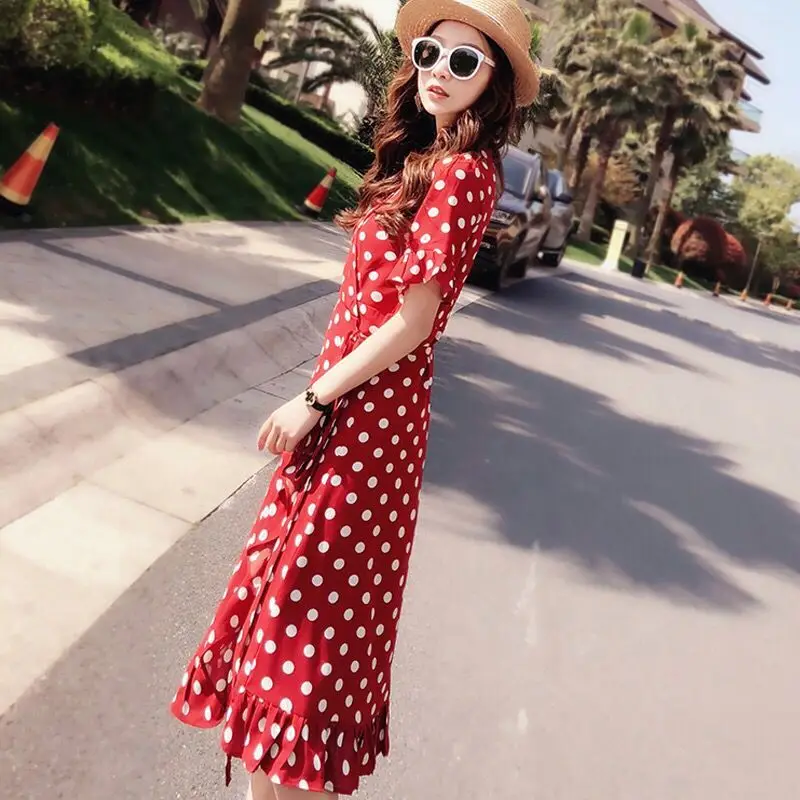 WMWMNU2018 Лето Дамы шифон Винтаж пляжное платье Длинные Плюс Размеры Колледж ветер