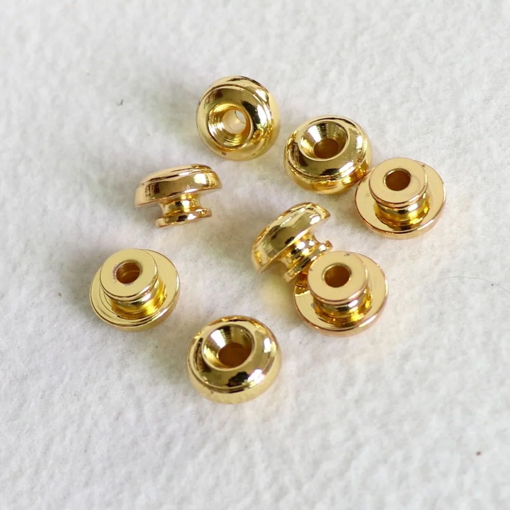 Ремешок для акустической гитары в золотом цвете 4 шт./упак. Chrome mashroom | Спорт и