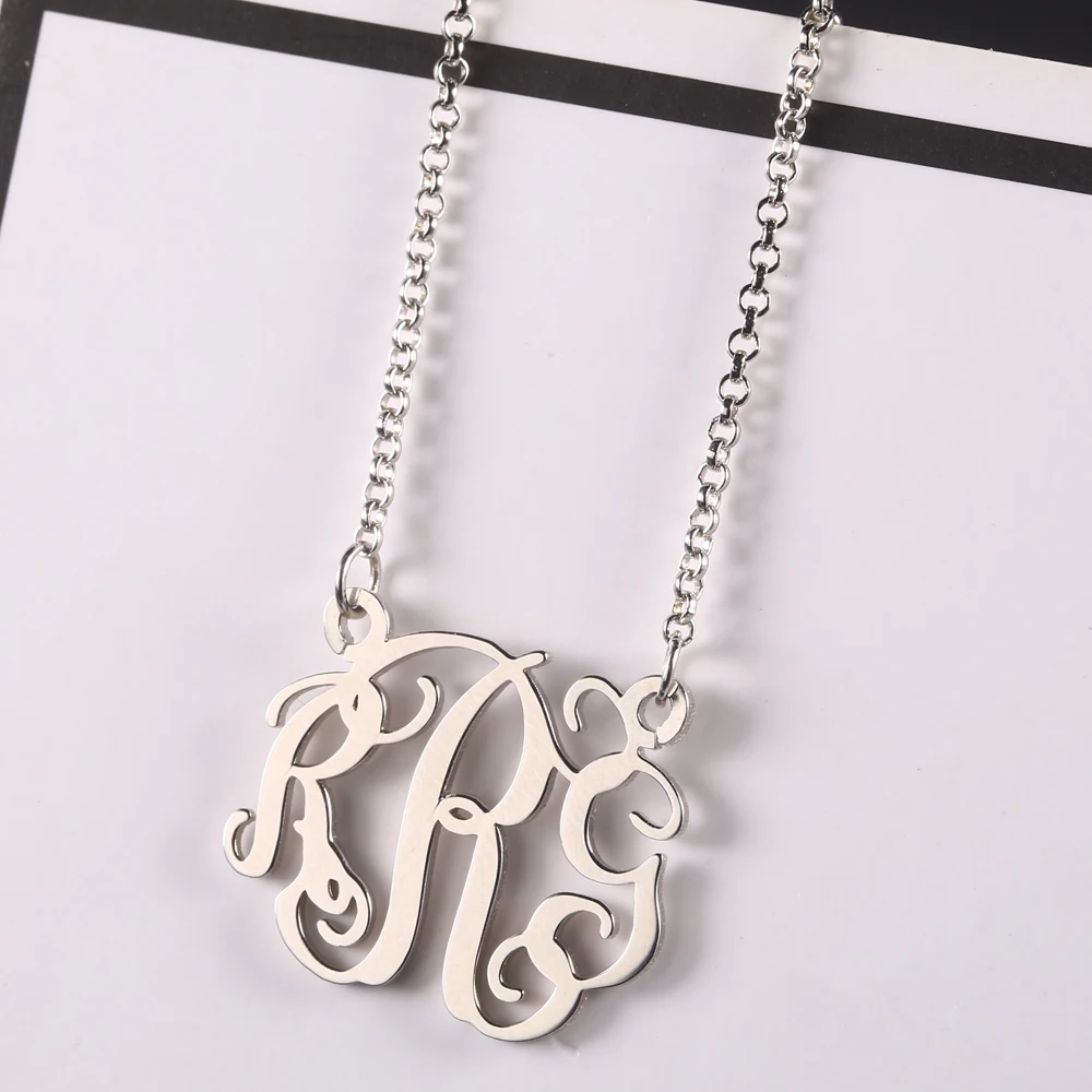 Ожерелье женское из серебра 925 пробы с именем на заказ | Украшения и аксессуары