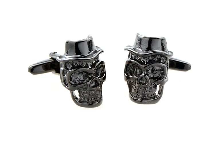 Бесплатная доставка запонки с черепом 11 выбор стиля Винтаж новинка дизайн