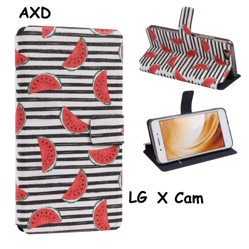 Чехол с рисунком для LG Xcam K580 K580DS K580Y F690 кожаный бумажник откидной крышкой чехол