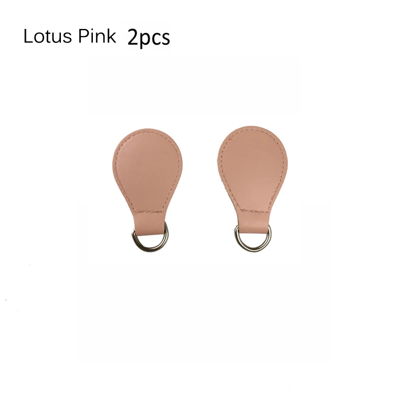Lotus pink 2pcs 2 шт. матовая падение конце для Obag ручкой PU падение ручки assessories крепления для O Мешок Obasket женские сумки женские сумочка - Цвет: Lotus pink 2pcs