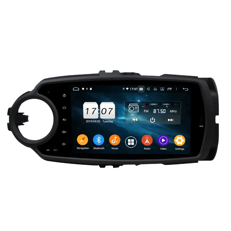 DSP 4 Гб + 64 ГБ Android 9 0 автомобильный аудио dvd плеер для Toyota yaris 2012 2013 GPS радио Bluetooth 2 wifi