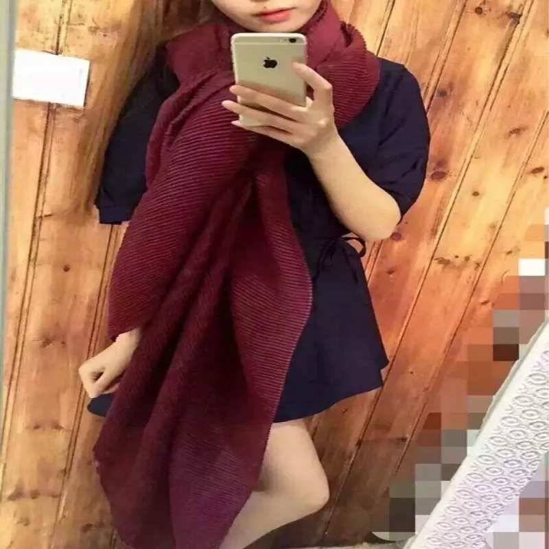 

New design hot sale solid soft viscose crinkled warm women scarf/scarves shawl muslim hijabs wraps echarpe 100pcs/lot fast ship