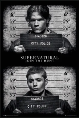 Church Supernatural Sci-Fi TV Shows Retro Vintage Classic Poster Decorative Art Wall Sticker Canvas Painting Bar Home Decor Gift | Дом и сад