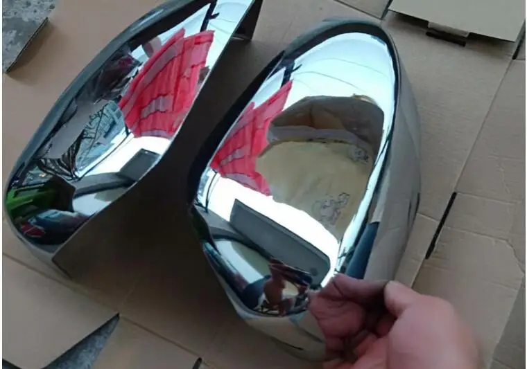 Хромированная крышка зеркала заднего вида для Mitsubishi xpander автостайлинг зеркальные автозапчасти аксессуары для xpander