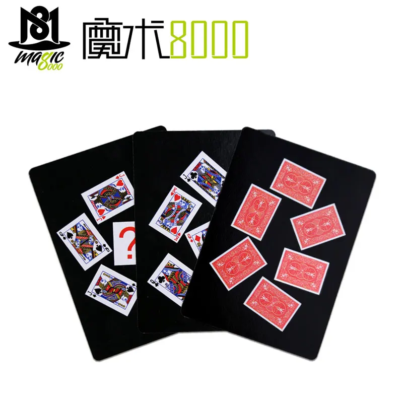 

Magical Prophecy Magic Tricks Invincible Card Group Prop Stage Close Up Accessories Comedy