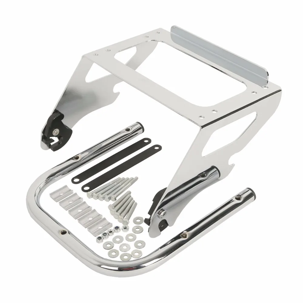 Съемный багажный стеллаж Solo Pack для Harley Tour Pak Touring FL FLHT FLHR Road Street King Electra Glide 97 08|tour pak