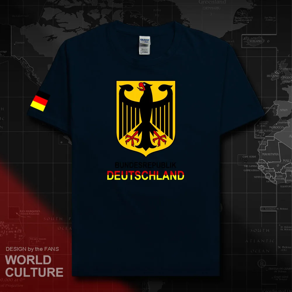 Футболка немецкая deuлland мужские футболки 2018 футболка хлопковая национальной - Фото №1