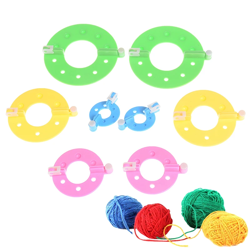 1 комплект плетение инструменты помпоном оплёточный станок Вязание шерстяными