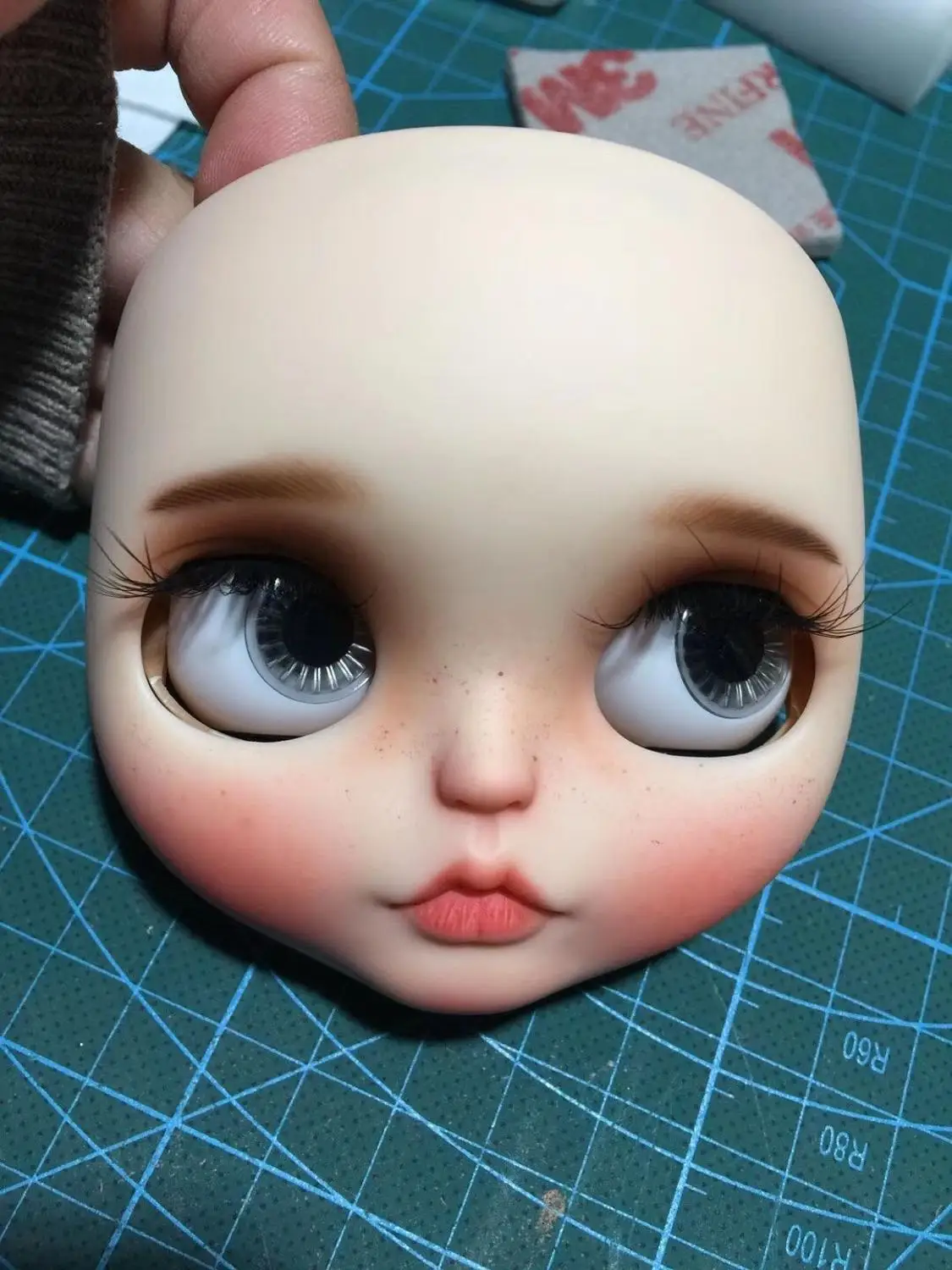 only face plate 6 Кастомизация кукла Обнаженная blyth кукла, лицевая тарелка 201903 - Цвет: only face plate 6