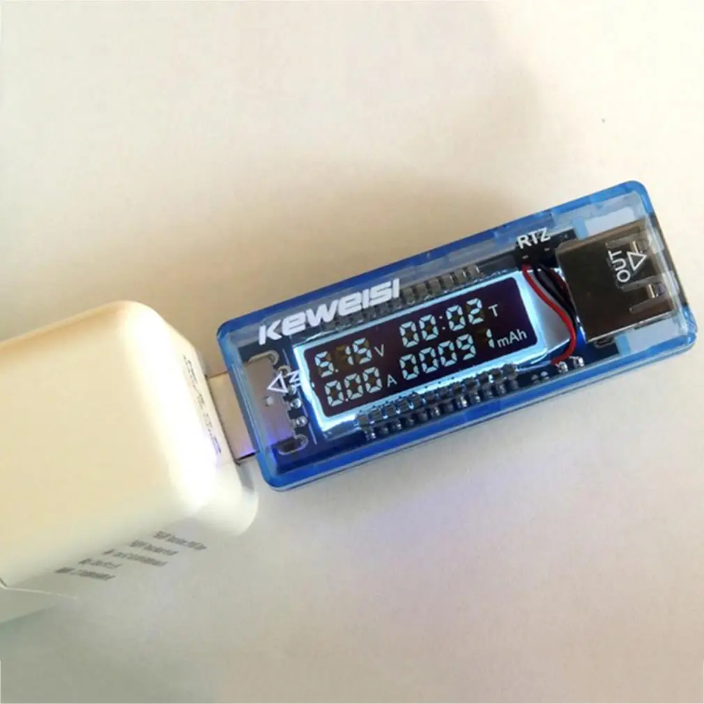 OLED экран 0 91 дюйма USB зарядное устройство детектор напряжения мощности и тока
