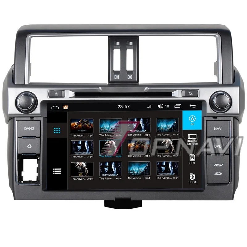 Topnavi 9 ''Восьмиядерный S200 Android 8 0 автомобильный DVD мультимедийный плеер для Toyota Prado 2014 аудио Радио стерео 2DIN