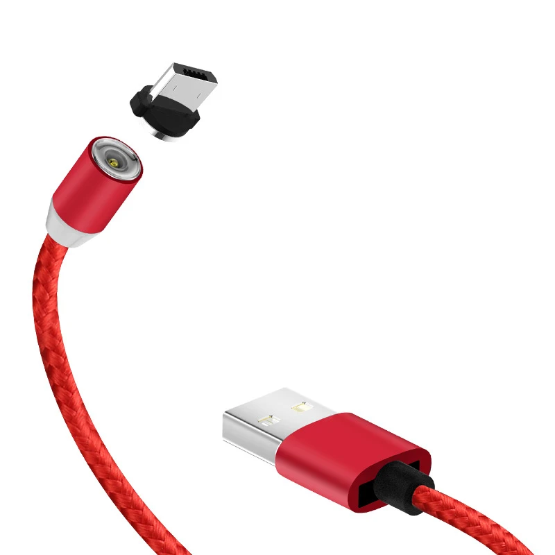 Горячая Распродажа 3 в 1 Разъемы зарядный кабель 360 градусов Магнитный Usb для Iphone