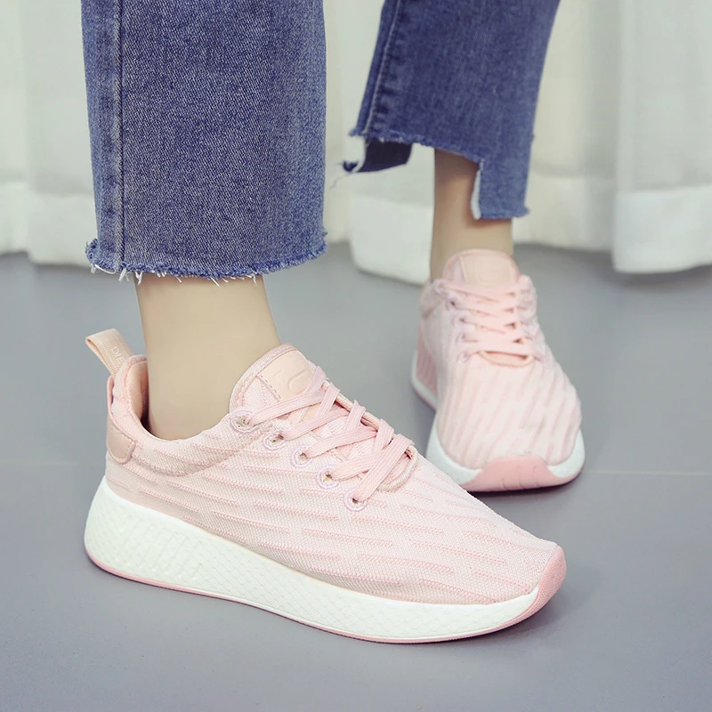Shoes Women Autumn New Sneakers Breathable Mesh Casual Woman | Обувь