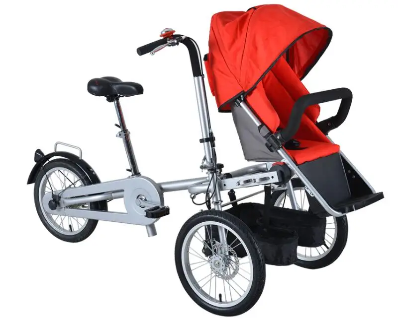 red ruituo stroller Travling taga детская коляска для мамы, велосипед, трехколесная коляска - Цвет: red ruituo stroller