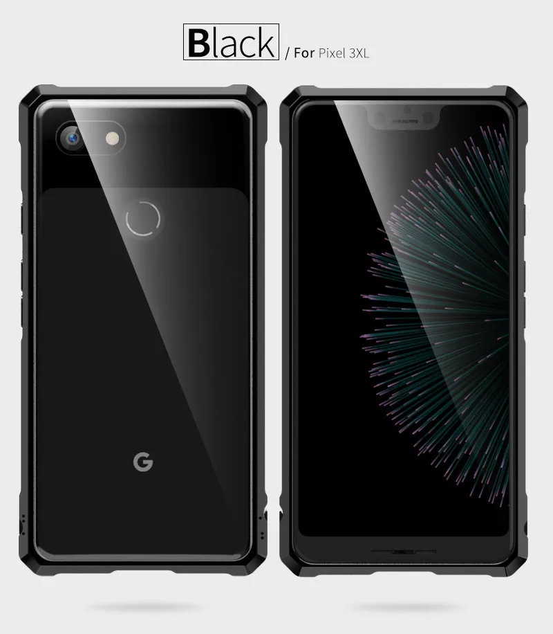 Pixel 3 Роскошный металлический бампер чехол для Google Pixel 3 XL Алюминиевая Рамка Жесткий 3D защитный чехол для Google Pixel XL3 бампер чехол