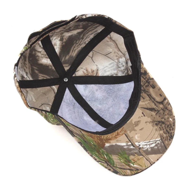 Открытый солнцезащитный крем быстросохнущие Кепки листья джунгли камуфляж