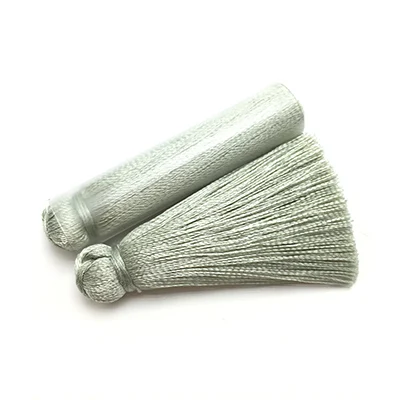 CHENGRUI L153, 4 см, с кисточками, шелковые кисточки, щетка для штор, ремесло, бахрома, шелк, фурнитура для серег, занавески, тени для век, шторы, 4 шт./пакет - Цвет: L15312