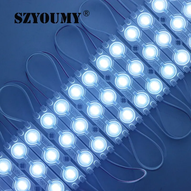 SZYOUMY DC12V 5630 SMD 3 светодиодный модуль впрыска водонепроницаемый IP67 декоративная 5730