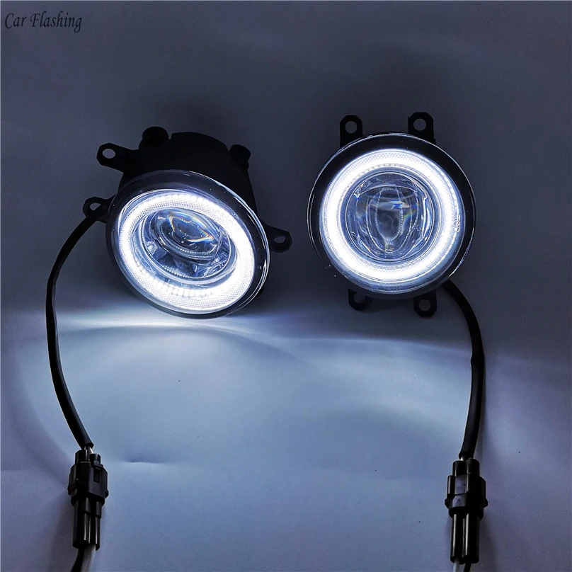 Автомобильная проблесковая 2 шт. светодиодный Ангельские глазки туман