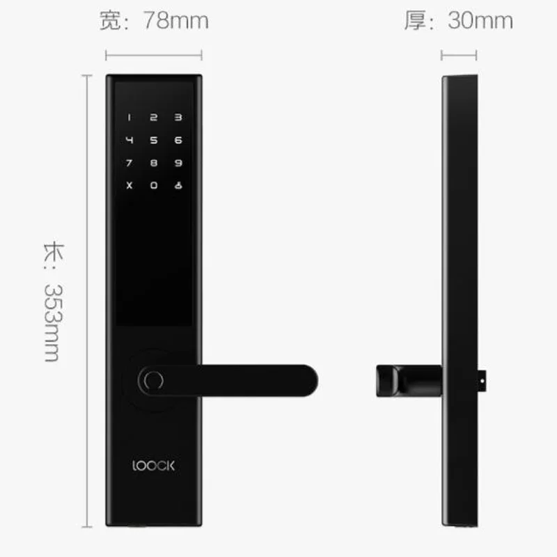 Xiaomi Mijia LOOCK классический Smart отпечатков пальцев Lock/APP управление Phantom пароль 30