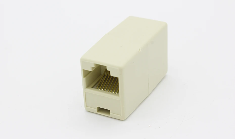 IMC Горячая 10 шт. RJ45 8P8C двойные порты гнездовой разъем телефонный разъем