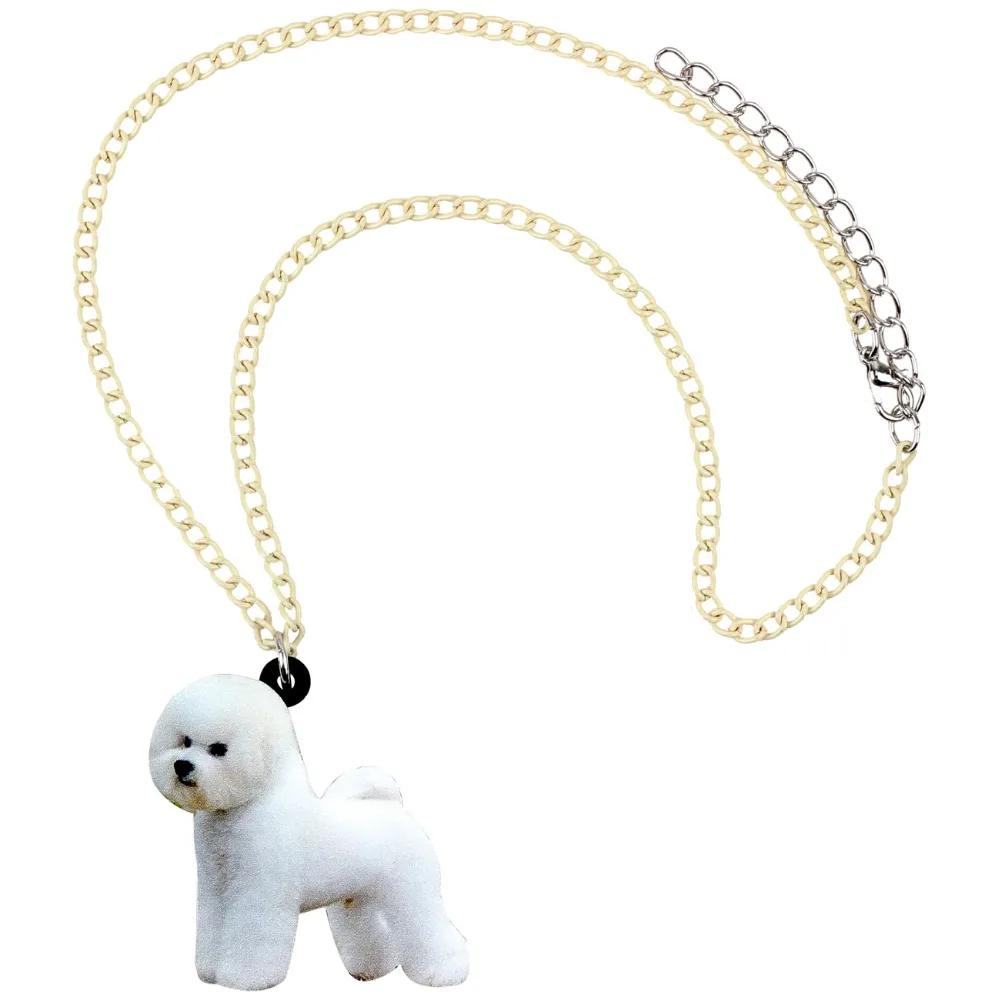 WEVENI акриловая подвеска для ожерелья собак колье-чокер женщин и девочек |