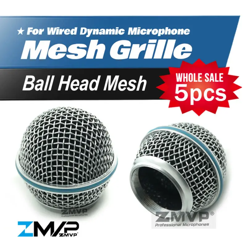 Бесплатная доставка 5 шт./лот профессиональная сменная шаровая Головка сетчатая