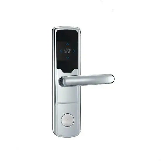 RFID Электронный карта, номер в гостинице ключ системы отель замок с ручной ключ Et668rf - Цвет: Серебристый