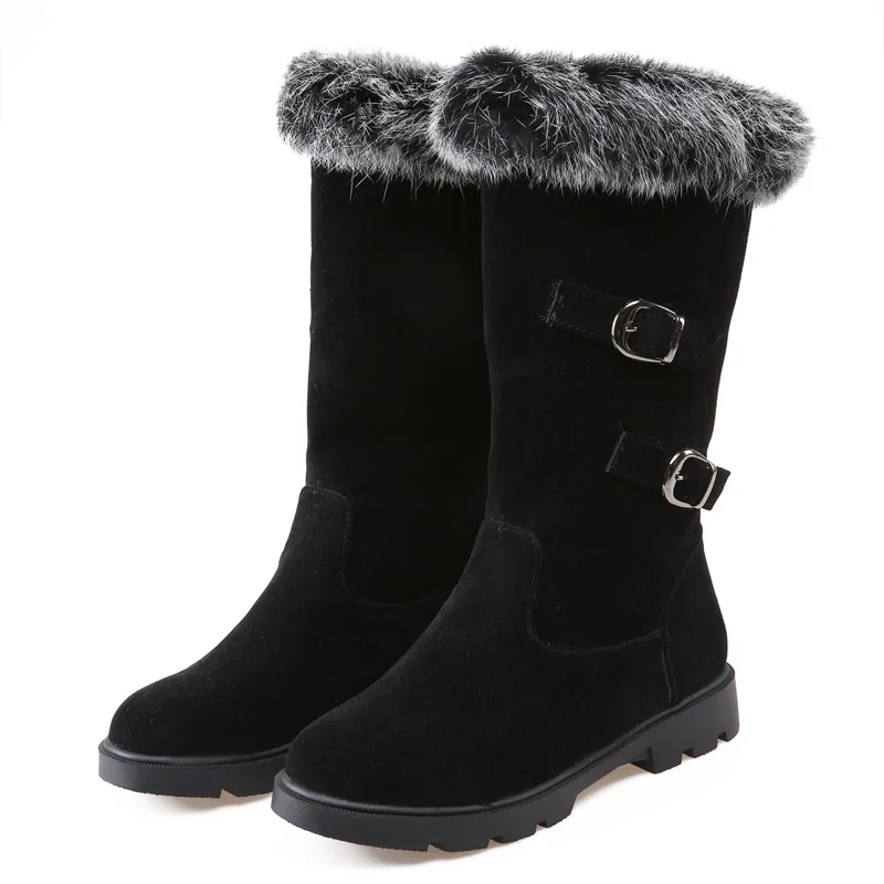 Оригинальные Модные женские зимние ботинки Элегантная удобная женская обувь из