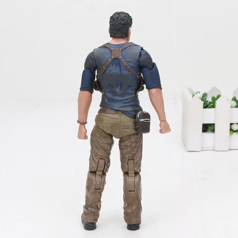 18 см NECA Uncharted 4 вор конец Натан Дрейк Ultimate Edition ПВХ фигурка Игра коллекционная модель игрушка подарок