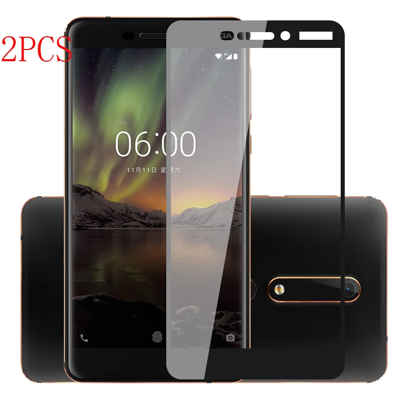 Закаленное стекло для Nokia 2 3 5 6 1 7 8 шт. Защита экрана TA 1085 1095 закаленное
