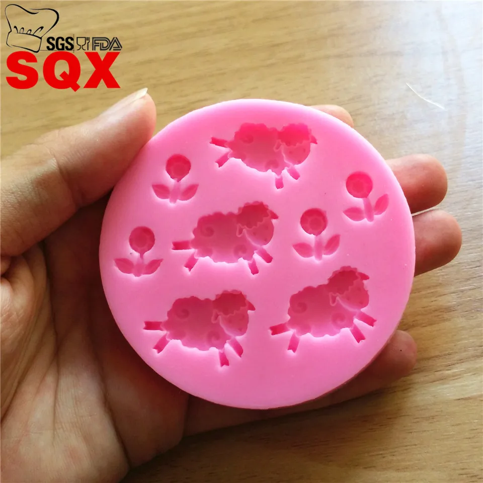 Горячая продажа силиконовые инструменты для выпечки тортов формы 4 маленькие