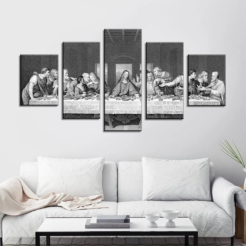 Настенные художественные картины Санта Цена де Хесус куадро Тайной вечери для